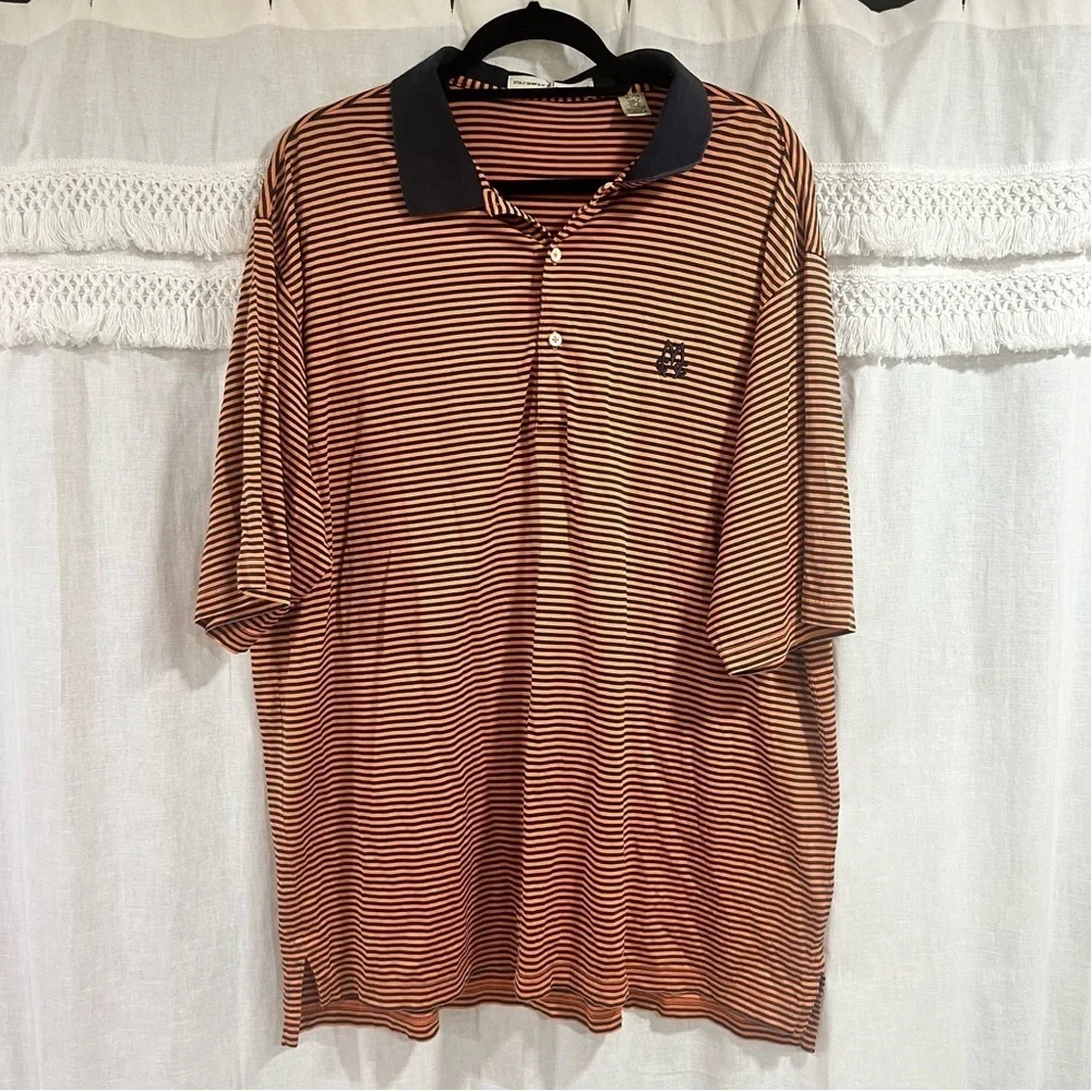 Fairway & Greene Men’s Vintage Striped Golf Polo